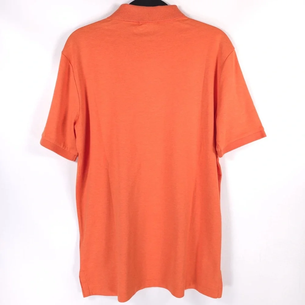 NWT POLO RALPH LAUREN Orange M CLASSIC FIT 100% SOFT COTTON‎ Polo Shirt SMALL